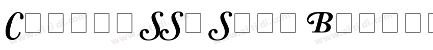Caslon SSi Semi Bold字体转换